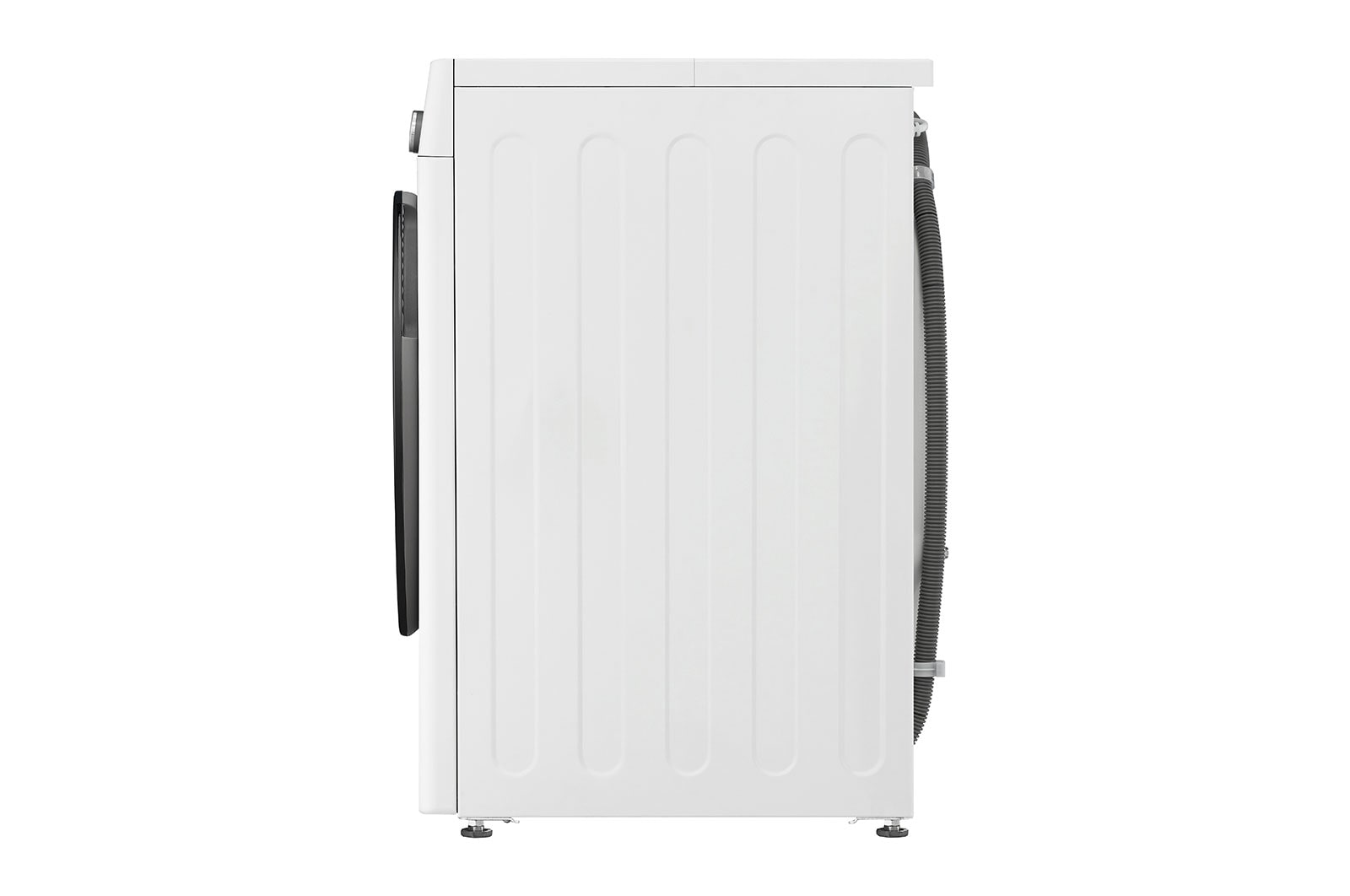 LG Lave-linge/sèche-linge avec 1.400 tpm. | Classe d'efficacité énergétique D/A | 9 kg lavage | 6 kg séchage | Blanc avec anneau hublot noir | W4WR7096Y, W4WR7096Y