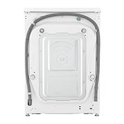 LG Lave-linge/sèche-linge avec 1.400 tpm. | Classe d'efficacité énergétique D/A | 9 kg lavage | 6 kg séchage | Blanc avec anneau hublot noir | W4WR7096Y, W4WR7096Y