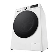 LG Lave-linge séchant 1.400 rpm. | Classe d'efficacité énergétique D/A | 11 kg lavage | 6 kg séchage | Blanc avec anneau hublot noir | W4WR70E6Y, W4WR70E6Y