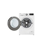 LG Lave-linge séchant 1.400 rpm. | Classe d'efficacité énergétique D/A | 11 kg lavage | 6 kg séchage | Blanc avec anneau hublot noir | W4WR70E6Y, W4WR70E6Y