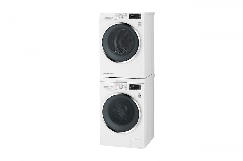 LG Connecteur lave-linge/sèche-linge blanc avec étagère extractible - DSTWH, DSTWH