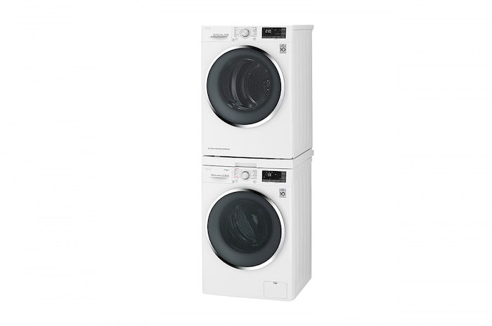 LG Connecteur lave-linge/sèche-linge blanc avec étagère extractible - DSTWH, DSTWH