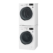 LG Connecteur lave-linge/sèche-linge blanc avec étagère extractible - DSTWH, DSTWH