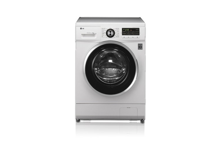 Vue avant de Lave-linge DirectDrive™ avec , capacité de remplissage allant jusqu&#39;à 6 kg et Design SLIM F1273NDP