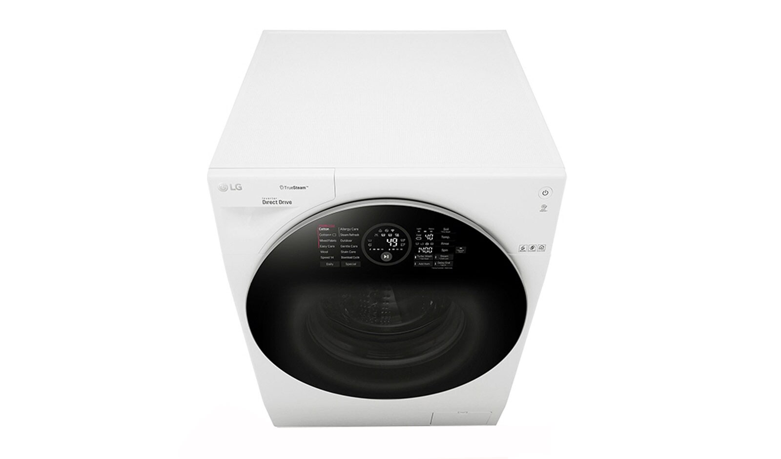 LG Lave-linge principal 10KG | TrueSteam™ | TurboWash™ | Wi-Fi | Smart Diagnosis™ | Moteur Direct Drive™ garanti 10 ans, F14WM10GT