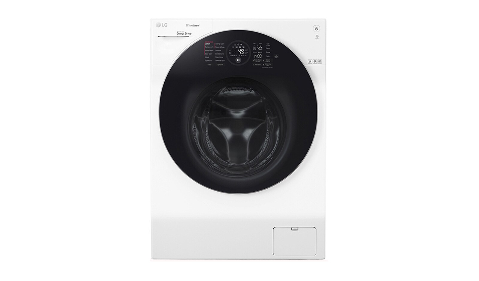 LG Lave-linge principal 10KG | TrueSteam™ | TurboWash™ | Wi-Fi | Smart Diagnosis™ | Moteur Direct Drive™ garanti 10 ans, F14WM10GT