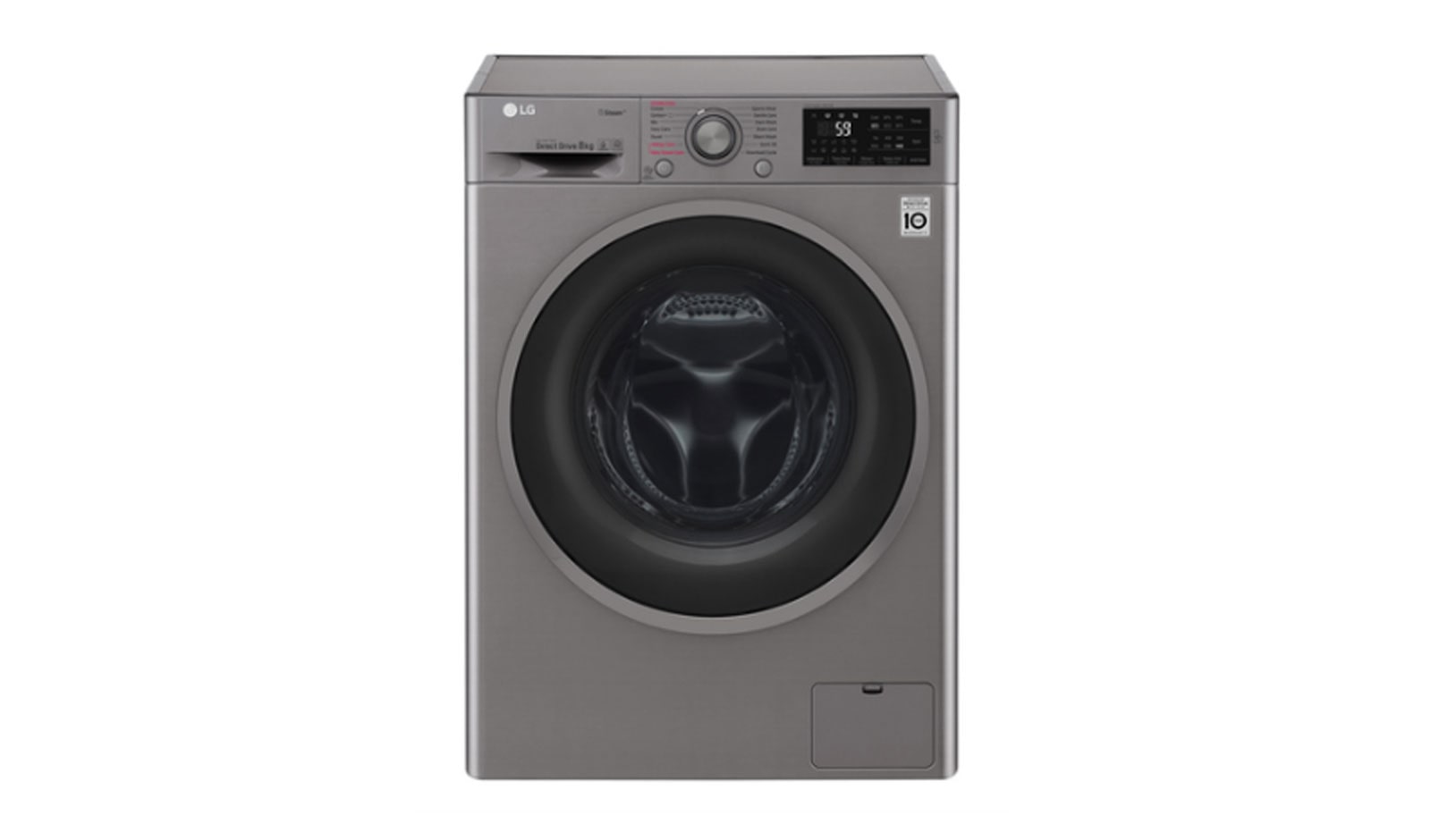 Vue avant de Lave-Linge 8 KG, Fonction Tag On NFC, Inverter Direct Drive™, Smart Diagnosis™ F14WM8TN4