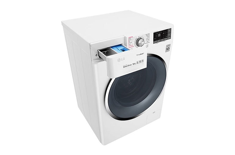 LG Lave-Linge 9 KG, Smart Diagnosis™, TurboWash™, Steam™, F14WM9TS2