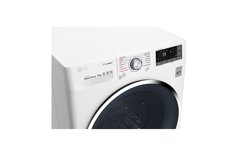 LG Lave-Linge 9 KG, Smart Diagnosis™, TurboWash™, Steam™, F14WM9TS2