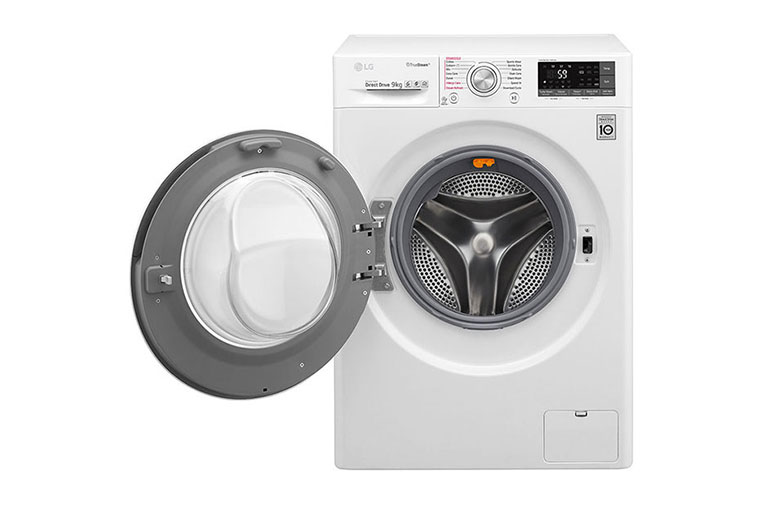 LG Lave-Linge 9 KG, Smart Diagnosis™, TurboWash™, Steam™, F14WM9TS2