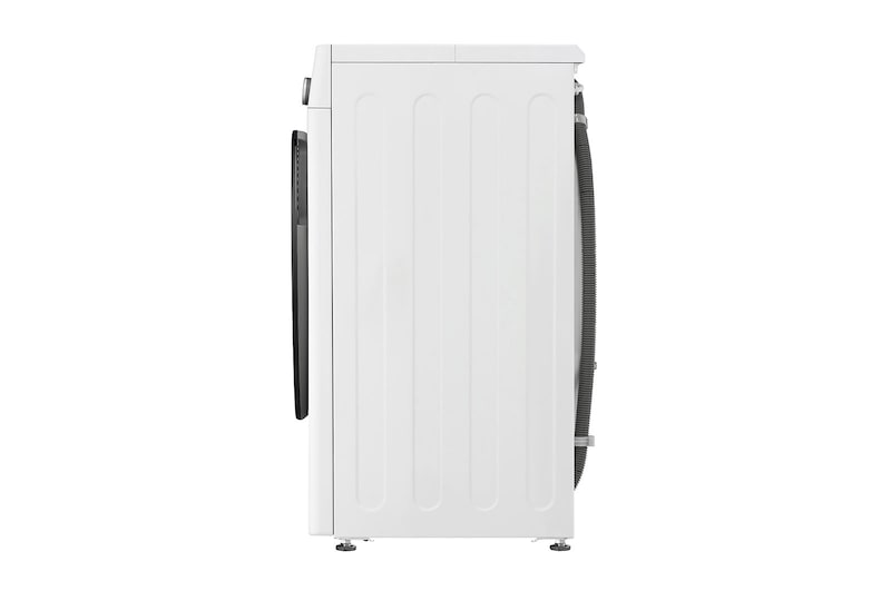 LG Lave-linge d'une capacité de 9 kg | Slim Fit | Efficacité énergétique A | 1200 tr/min. | Blanc avec anneau hublot noir | F2V7SLIM9, F2V7SLIM9