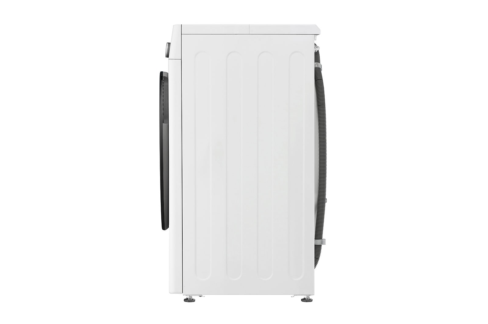LG Lave-linge d'une capacité de 9 kg | Slim Fit | Efficacité énergétique A | 1200 tr/min. | Blanc avec anneau hublot noir | F2V7SLIM9, F2V7SLIM9