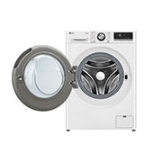 LG Lave-linge d'une capacité de 9 kg | Slim Fit | Efficacité énergétique A | 1200 tr/min. | Blanc avec anneau hublot noir | F2V7SLIM9, F2V7SLIM9