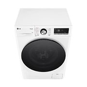 LG Lave-linge d'une capacité de 9 kg | Slim Fit | Efficacité énergétique A | 1200 tr/min. | Blanc avec anneau hublot noir | F2V7SLIM9, F2V7SLIM9