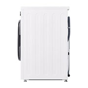 LG Lave-linge Essence White (8 kg, 1 350 tours/minute, efficacité énergétique A) avec anneau hublot noir | F4WB3085, F4WB3085