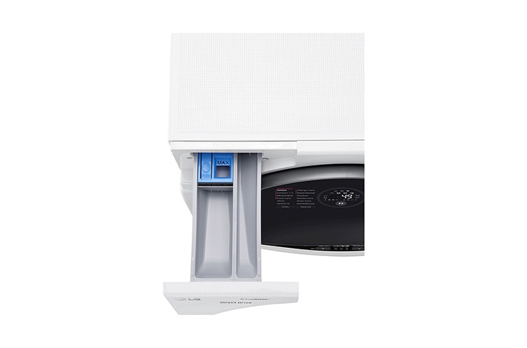 LG TWINWash™ Lave-linge principal 10KG | Mini Lave-linge 2KG | TrueSteam™ | TurboWash™ | Wi-Fi | Smart Diagnosis™ | Moteur Direct Drive™ garanti 10 ans, F4WM10TWIN