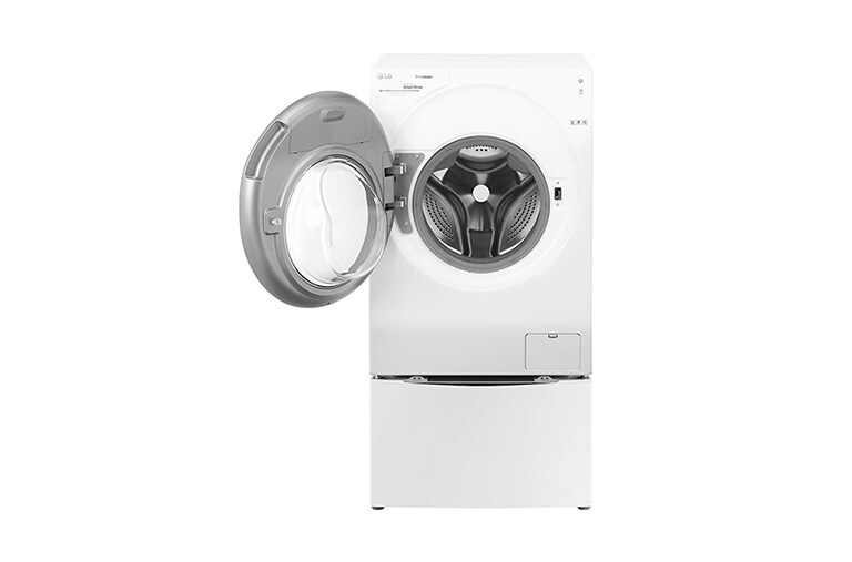 LG TWINWash™ Lave-linge principal 10KG | Mini Lave-linge 2KG | TrueSteam™ | TurboWash™ | Wi-Fi | Smart Diagnosis™ | Moteur Direct Drive™ garanti 10 ans, F4WM10TWIN