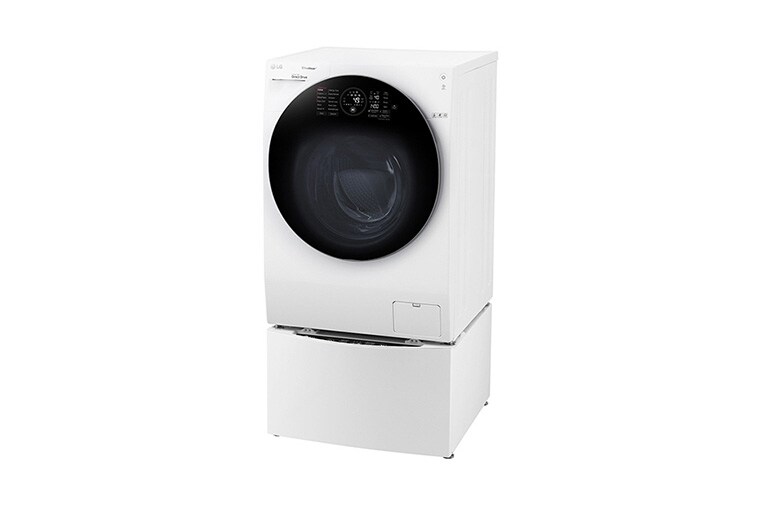 LG TWINWash™ Lave-linge principal 10KG | Mini Lave-linge 2KG | TrueSteam™ | TurboWash™ | Wi-Fi | Smart Diagnosis™ | Moteur Direct Drive™ garanti 10 ans, F4WM10TWIN