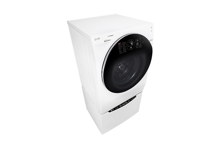 LG TWINWash™ Lave-linge principal 10KG | Mini Lave-linge 2KG | TrueSteam™ | TurboWash™ | Wi-Fi | Smart Diagnosis™ | Moteur Direct Drive™ garanti 10 ans, F4WM10TWIN