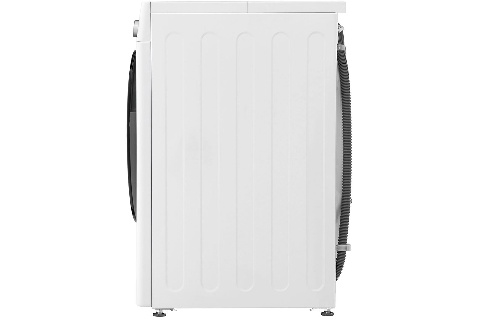 LG Lave-linge d'une capacité de 11 kg | Efficacité énergétique A | 1 400 tr/min. | Blanc avec anneau hublot noir | F4WR4911P, F4WR4911P