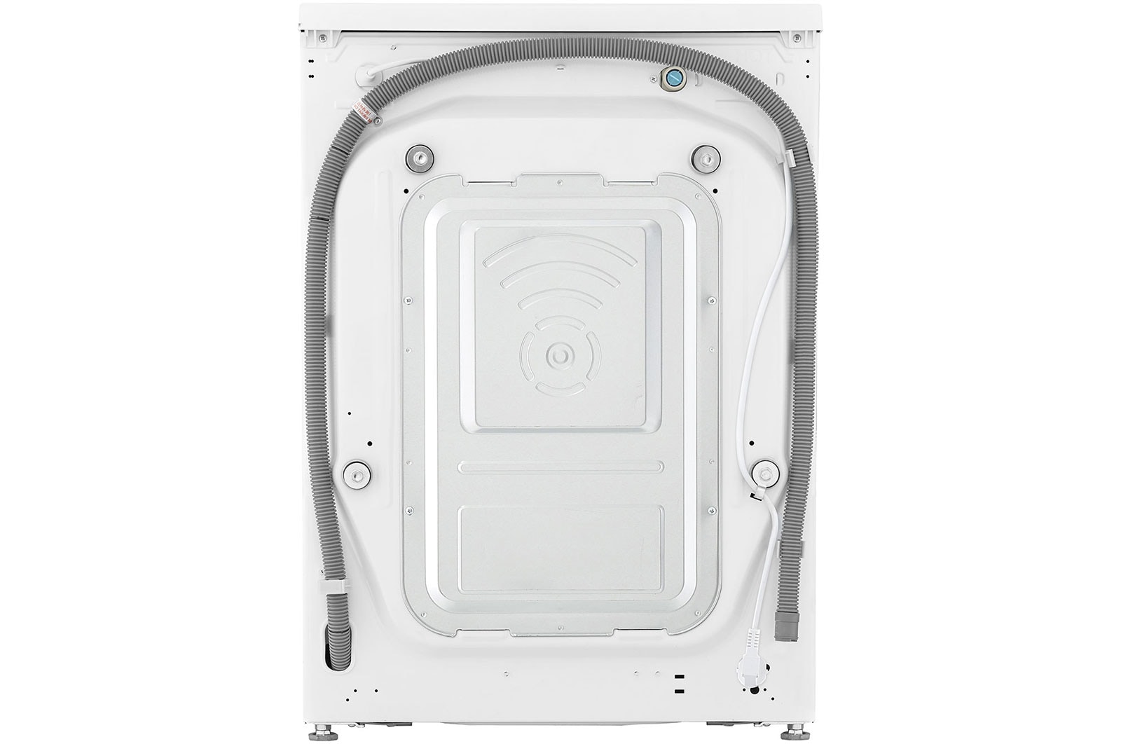 LG Lave-linge d'une capacité de 11 kg | Efficacité énergétique A | 1 400 tr/min. | Blanc avec anneau hublot noir | F4WR4911P, F4WR4911P
