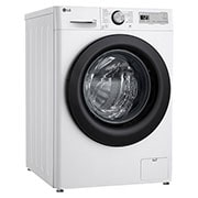 LG Lave-linge d'une capacité de 11 kg | Efficacité énergétique A | 1 400 tr/min. | Blanc avec anneau hublot noir | F4WR4911P, F4WR4911P