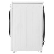 LG Lave-linge d'une capacité de 11 kg | Efficacité énergétique A | 1 400 tr/min. | Blanc avec anneau hublot noir | F4WR4911P, F4WR4911P
