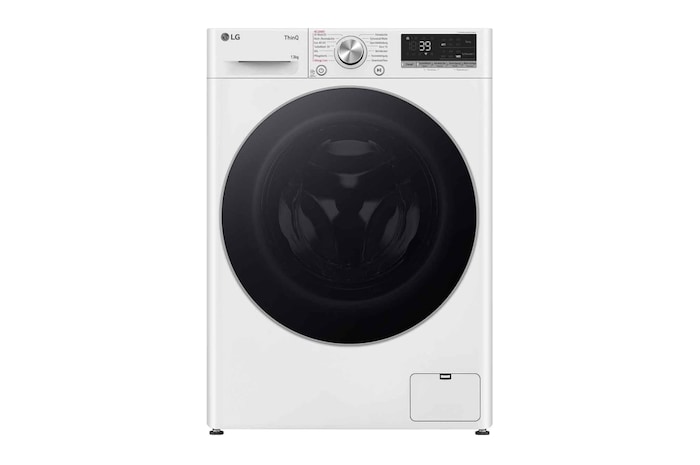 LG Lave-linge (13 kg, 1 400 tr/min, efficacité énergétique A) avec hublot argenté | F4WR7031, F4WR7031