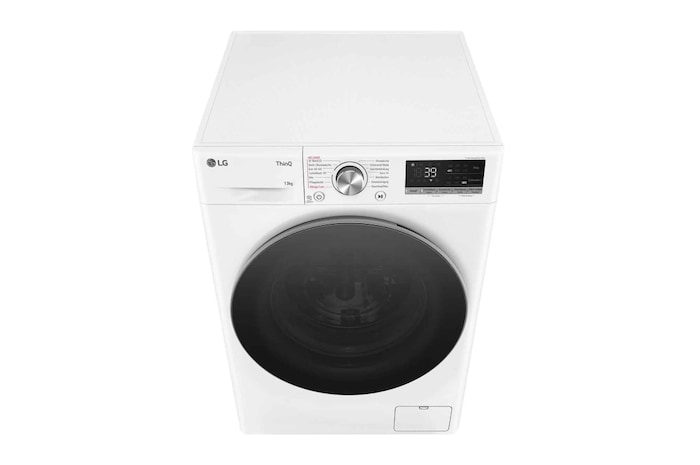 LG Lave-linge (13 kg, 1 400 tr/min, efficacité énergétique A) avec hublot argenté | F4WR7031, F4WR7031