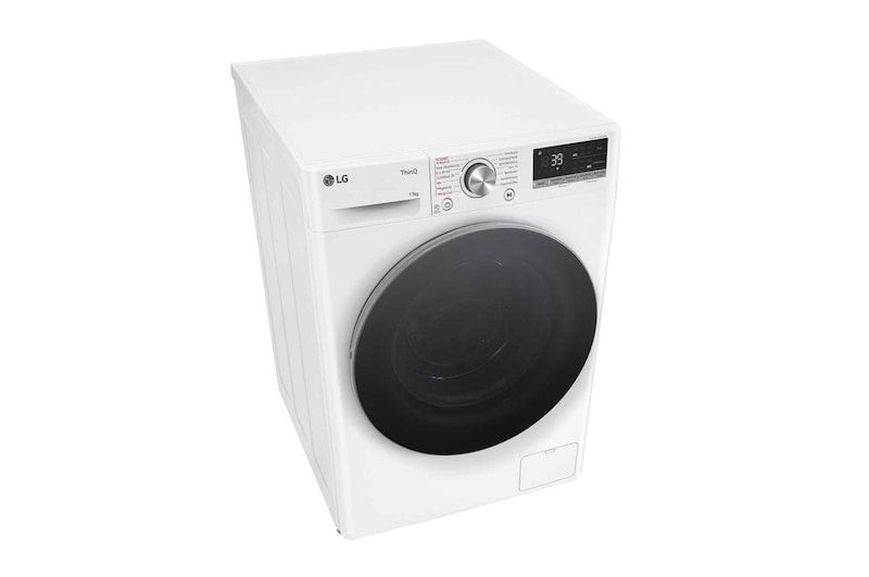 LG Lave-linge (13 kg, 1 400 tr/min, efficacité énergétique A) avec hublot argenté | F4WR7031, F4WR7031