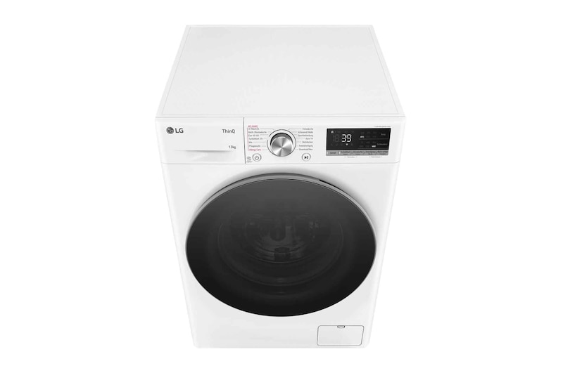 LG Lave-linge (13 kg, 1 400 tr/min, efficacité énergétique A) avec hublot argenté | F4WR7031, F4WR7031