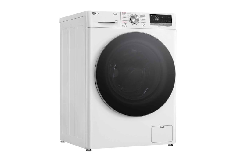 LG Lave-linge (13 kg, 1 400 tr/min, efficacité énergétique A) avec hublot argenté | F4WR7031, F4WR7031