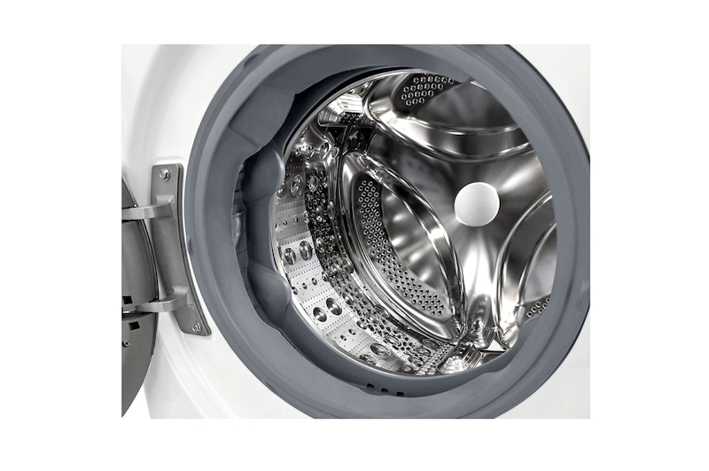 LG Lave-linge d'une capacité de 13 kg | Efficacité énergétique A | 1.360 tr/min. | Blanc avec anneau hublot noir | F4WR703Y, F4WR703Y