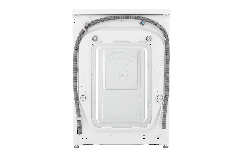 LG Lave-linge d'une capacité de 13 kg | Efficacité énergétique A | 1.360 tr/min. | Blanc avec anneau hublot noir | F4WR703Y, F4WR703Y