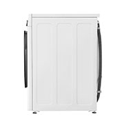 LG Lave-linge d'une capacité de 13 kg | Efficacité énergétique A | 1.360 tr/min. | Blanc avec anneau hublot noir | F4WR703Y, F4WR703Y