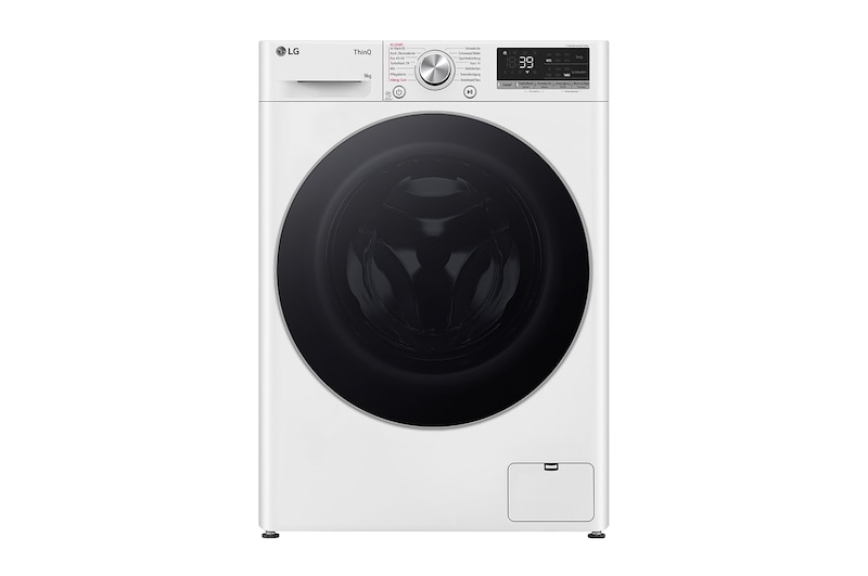LG Lave-linge | 9 kg | Classe d'efficacité énergétique A | AI DD® | 1400 t/mn | Steam | TurboWash® 360° | F4WR7091, F4WR7091