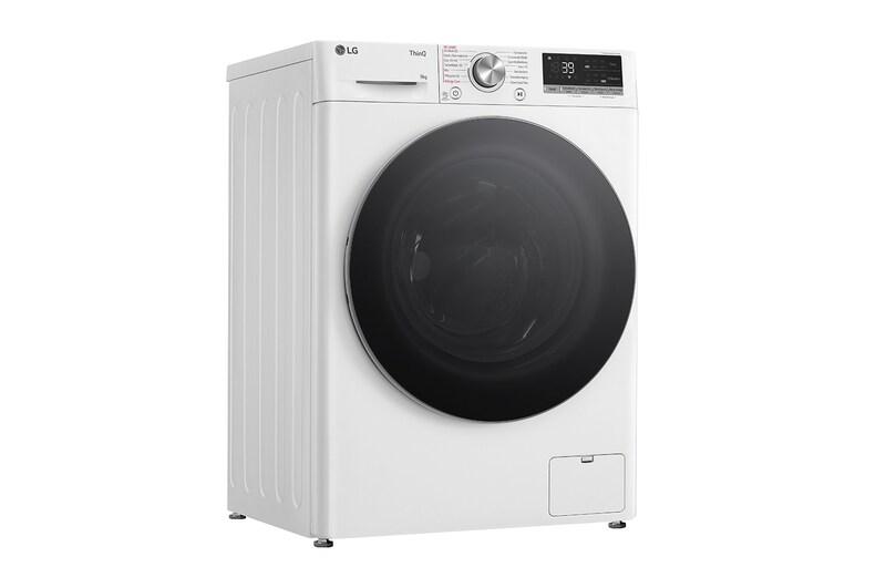 LG Lave-linge | 9 kg | Classe d'efficacité énergétique A | AI DD® | 1400 t/mn | Steam | TurboWash® 360° | F4WR7091, F4WR7091