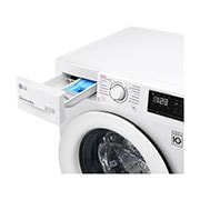 LG Lave-linge avec AI DD® | 8 kg | Classe d'efficacité énergétique C | 1400 tr/min | Steam | 6 Motion®, F4WV308S0