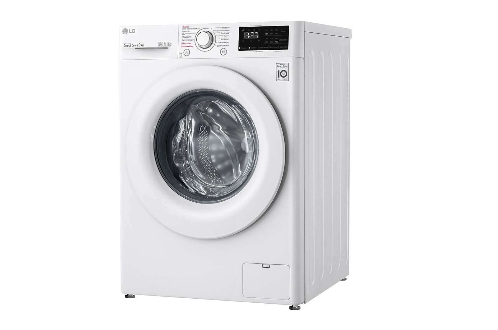 LG Lave-linge d'une capacité de 9 KG, AI DD™, Steam et ThinQ®, F4WV309S0