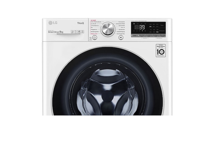 LG Lave-linge avec 8Kg de capacité, F4WV708P1E