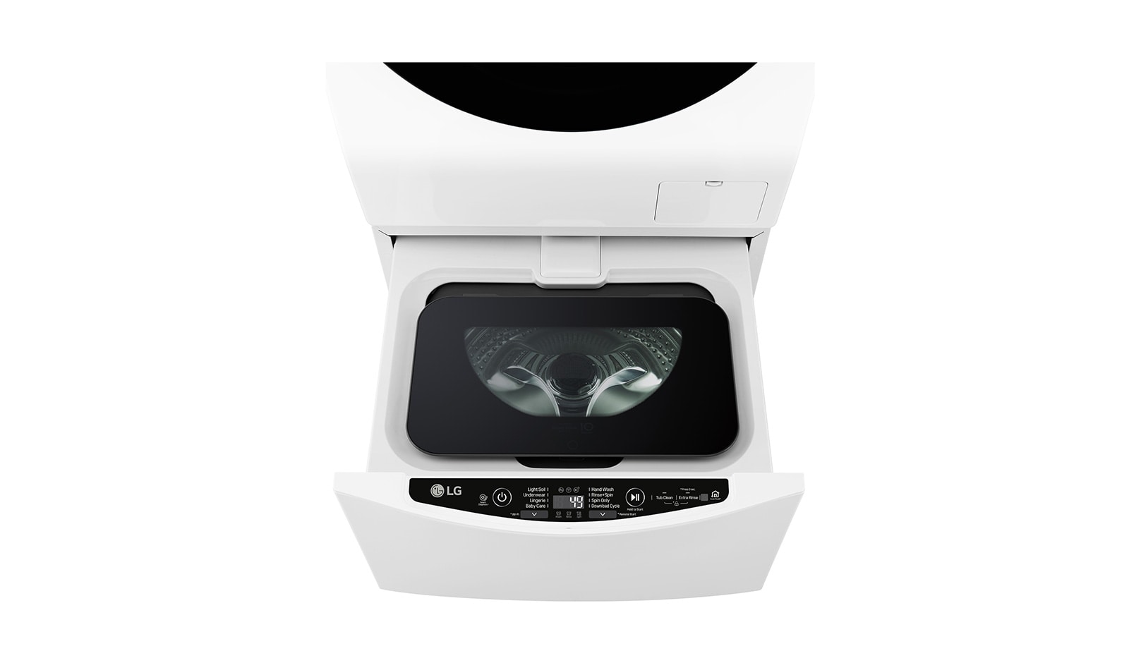Vue avant de TWINWash™ Mini Lave-linge 2 kg, Smart Diagnosis™, Moteur Direct Drive™ garanti 10 ans T7WM2Mini
