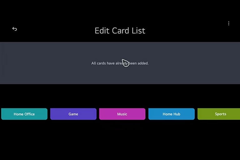 webOS 23 -  New User Interfaces.