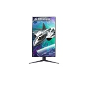 LG Moniteur pour jeu27” LG UltraGear™ MiniLED UHD 4K | Nano IPS avec pôle ATW, 27GR95UM-B
