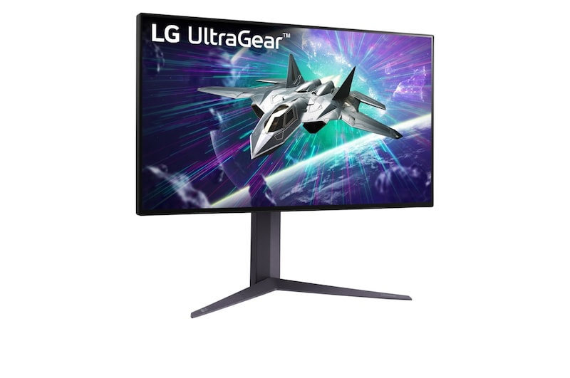 LG Moniteur pour jeu27” LG UltraGear™ MiniLED UHD 4K | Nano IPS avec pôle ATW, 27GR95UM-B