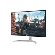 LG Moniteur 27 pouces UHD 4K avec VESA DisplayHDR™ 400 et AMD FreeSync™, 27UP650P-W