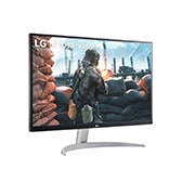 LG Moniteur 27 pouces UHD 4K avec VESA DisplayHDR™ 400 et AMD FreeSync™, 27UP650P-W