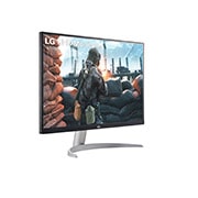 LG Moniteur 27 pouces UHD 4K avec VESA DisplayHDR™ 400 et AMD FreeSync™, 27UP650P-W