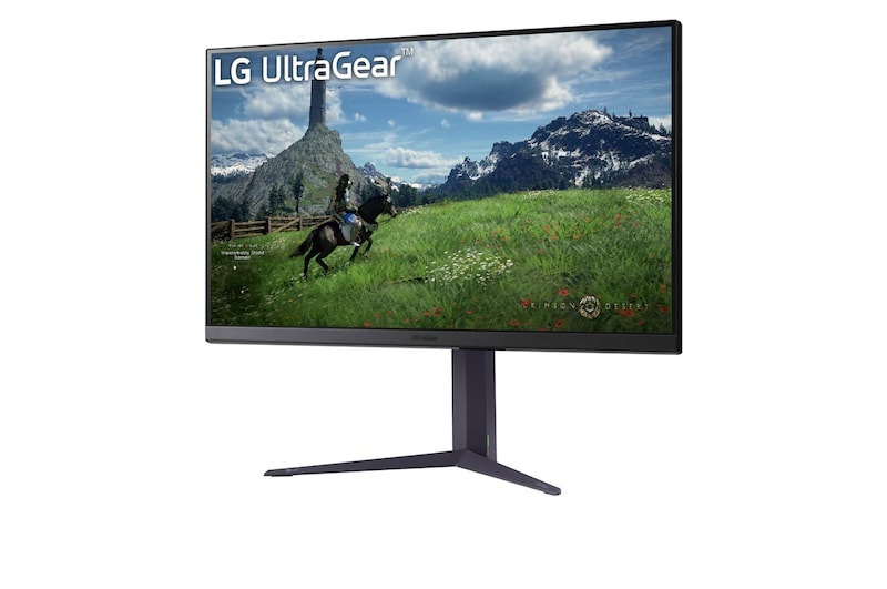 LG Moniteur pour jeu de 180 Hz (O/C 200Hz) UltraGear™ QHD Nano IPS de 32” | 1ms (GtG), DisplayHDR™ 400, 32GS85QX-B
