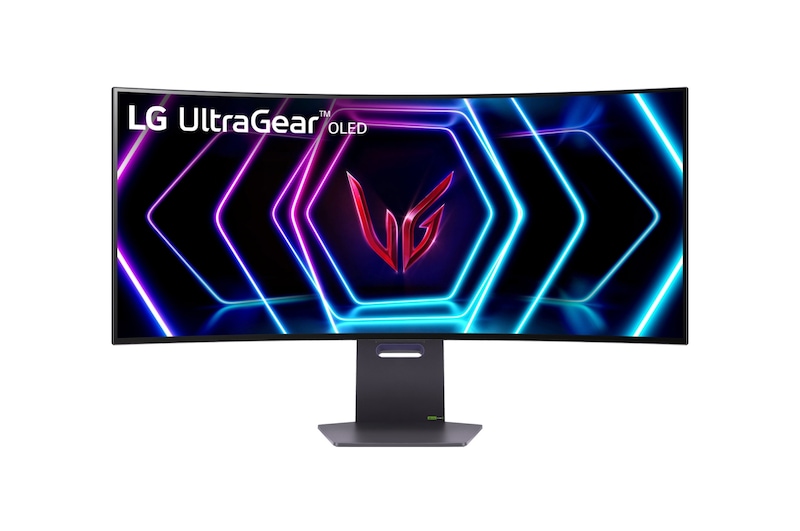 LG Moniteur pour jeu 39" UltraGear™ OLED all-new incurvé 800R | 21:9 Ultra-WQHD 240 Hz, 0.03 ms (GtG), DisplayHDR True Black 400, 39GS95QE-B