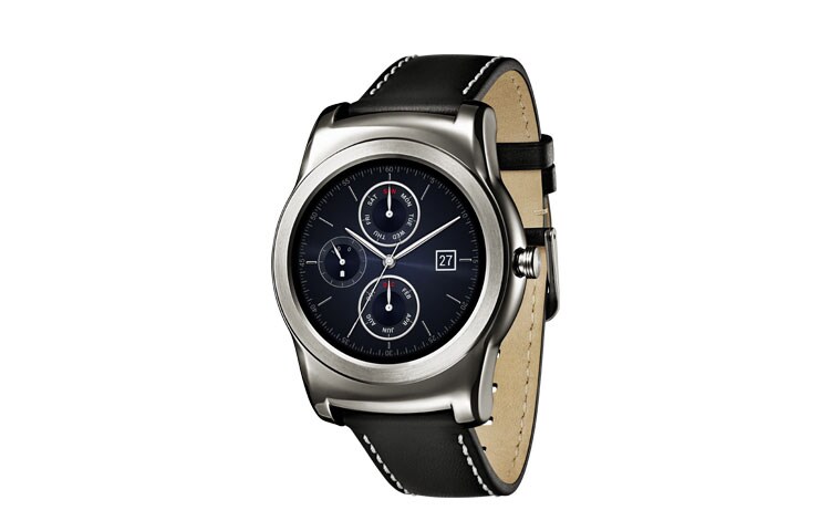 LG Watch Urbane Smartwatch Android Wear à écran rond P-OLED de 1,3 pouces et design intemporel, W150